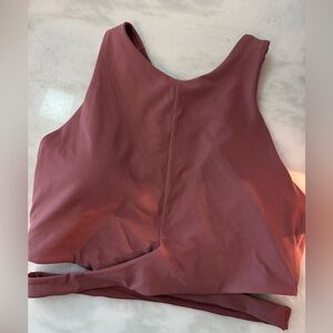 Athleta Conscious Cut Out Crop top